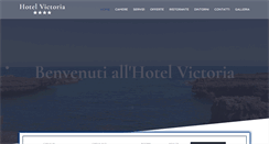 Desktop Screenshot of hotelvictoriapuglia.it